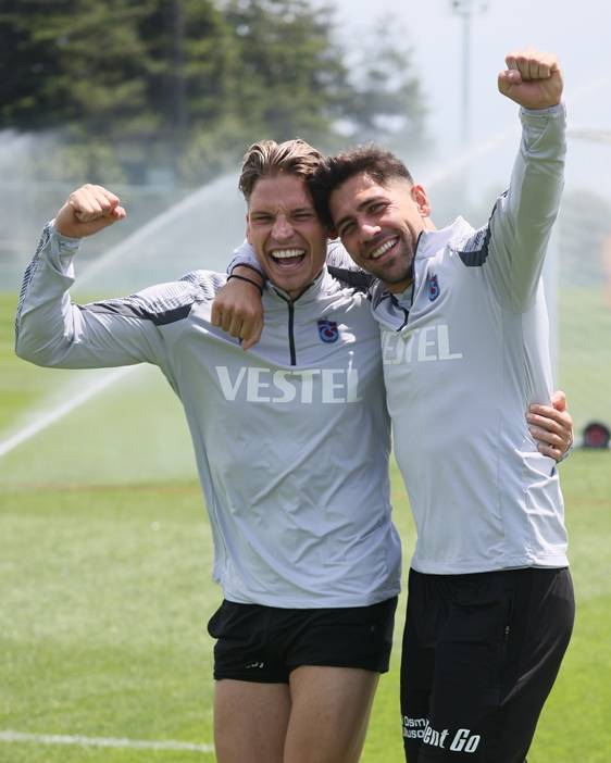 Trabzonspor, Bjelica ile ara vermedi! Alanyaspor maçı hazırlıkları başladı 32